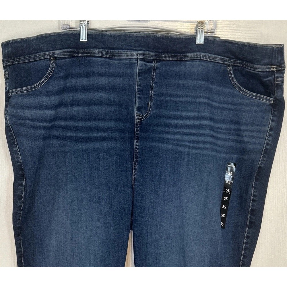 Torrid Jeans Womens 5 Short Plus Lean Jean Slim Boot Super Soft Jupiter NEW
